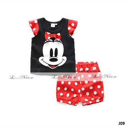 baju celana minnie mouse balita